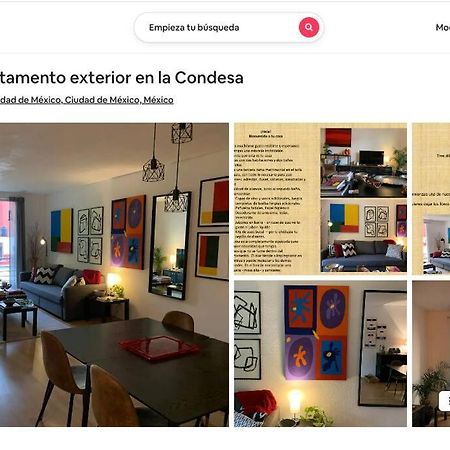 Excelente Departamento En La Condesa Apartment Мексико Сити Екстериор снимка